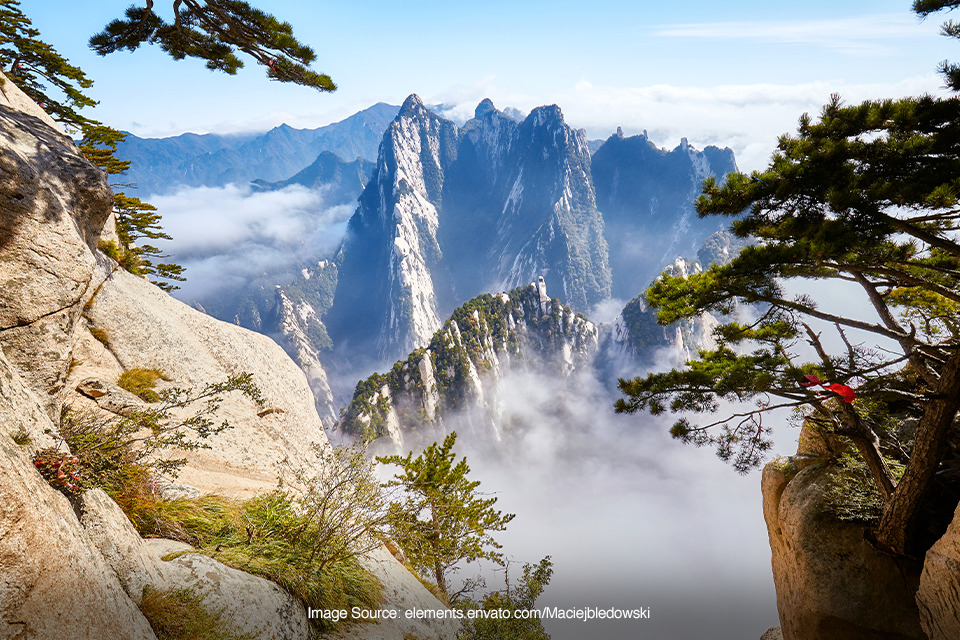 Tentang Gunung Huashan Destinasi Mendaki Menantang Di China Superlive