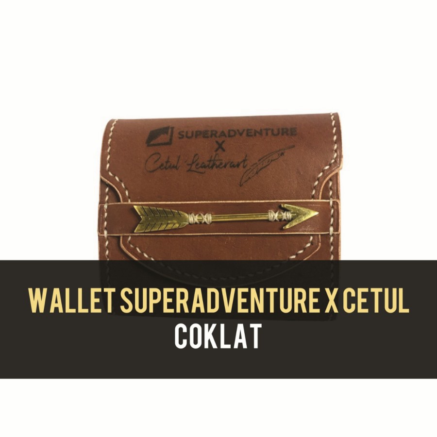 Dompet  Wallet SA X Cetul - Coklat