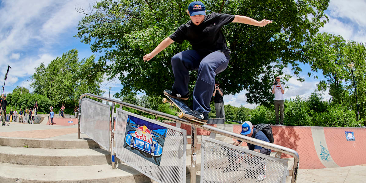 Skater Pro di Red Bull Drop In Tour, Pemantik Skater Muda Melebarkan