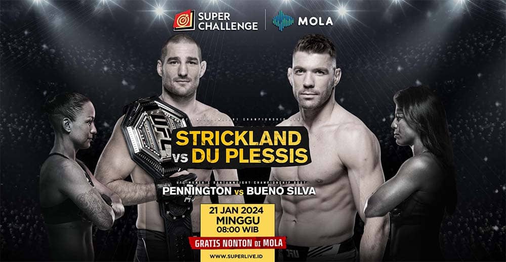 UFC 297, Sean Strickland vs Dricus Du Plessis, Tensi Panas Perebutan ...