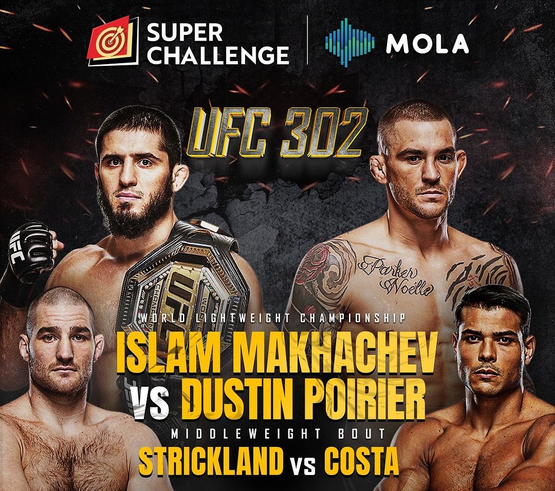 Jadwal UFC 302 Makhachev vs Poirier: Lightweight Title Bout Clash! Saksikan Hanya di Mola TV