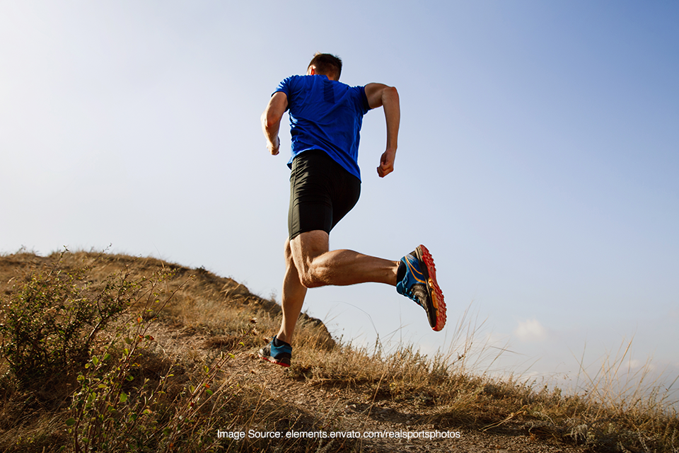 speed hiking dan trail running