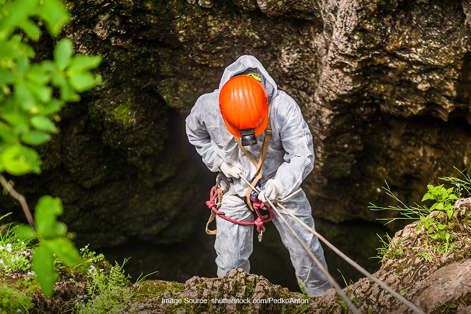 Peralatan caving