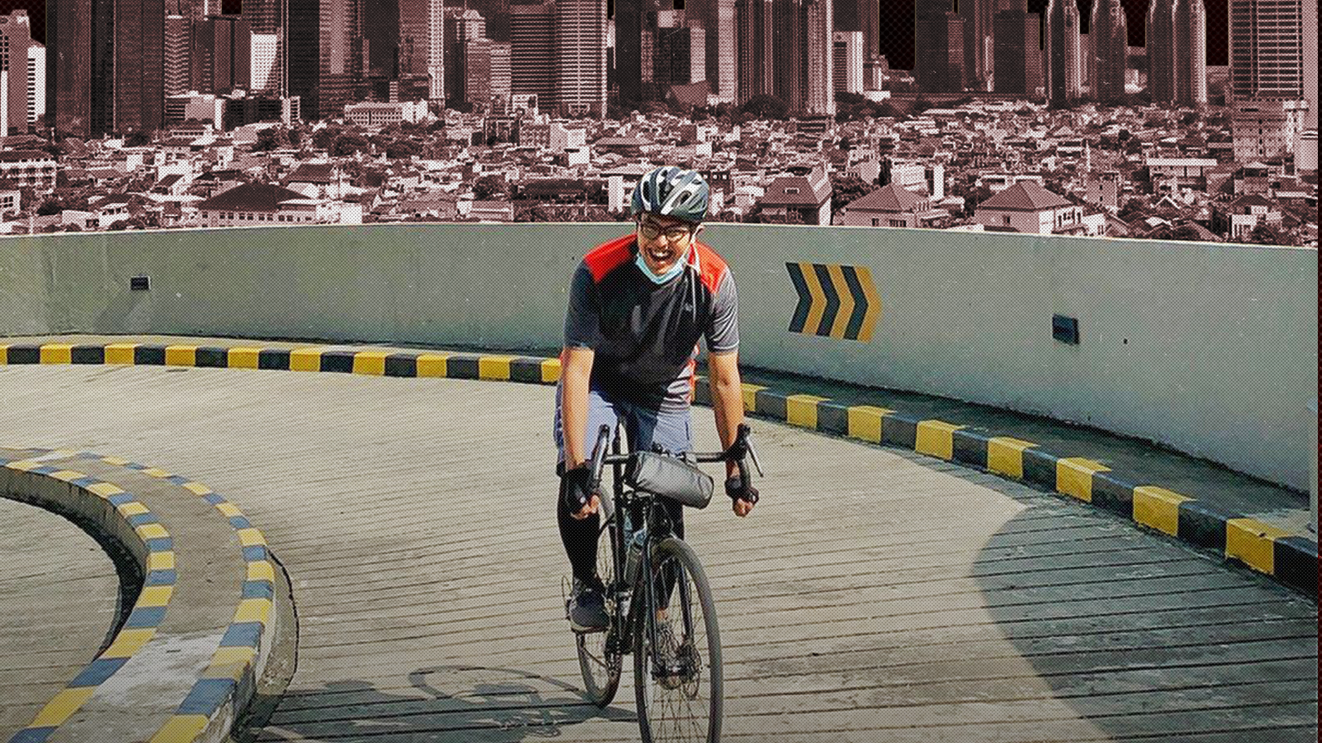 Daya Tarik Gedung Parkir Mal Kuningan City jadi Trek Menantang Para Cyclist