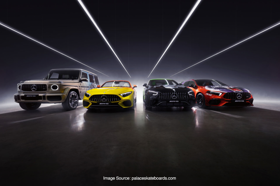 Kolaborasi Mercedes-AMG dan Palace Skateboard