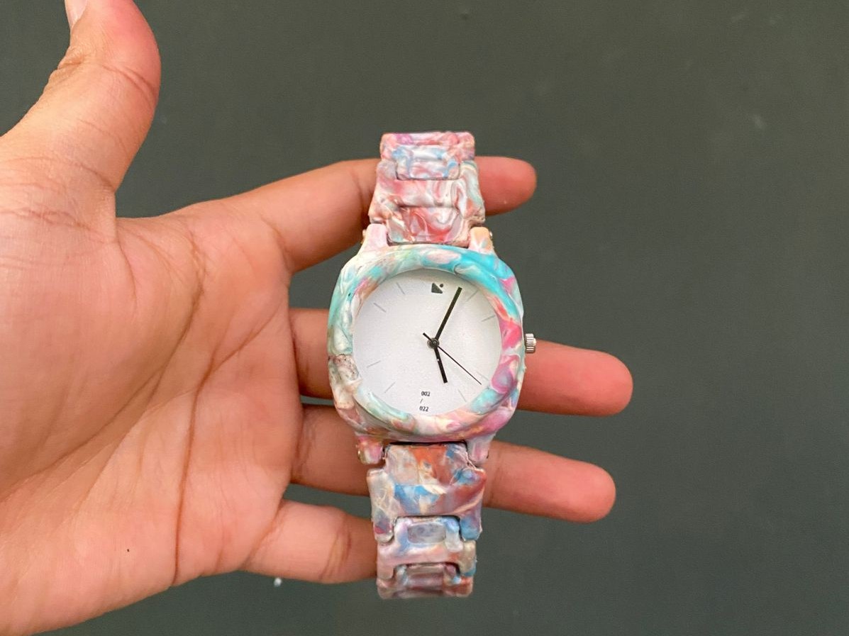 Jam tangan Newhun. Image: Dok. Newhun Recycle