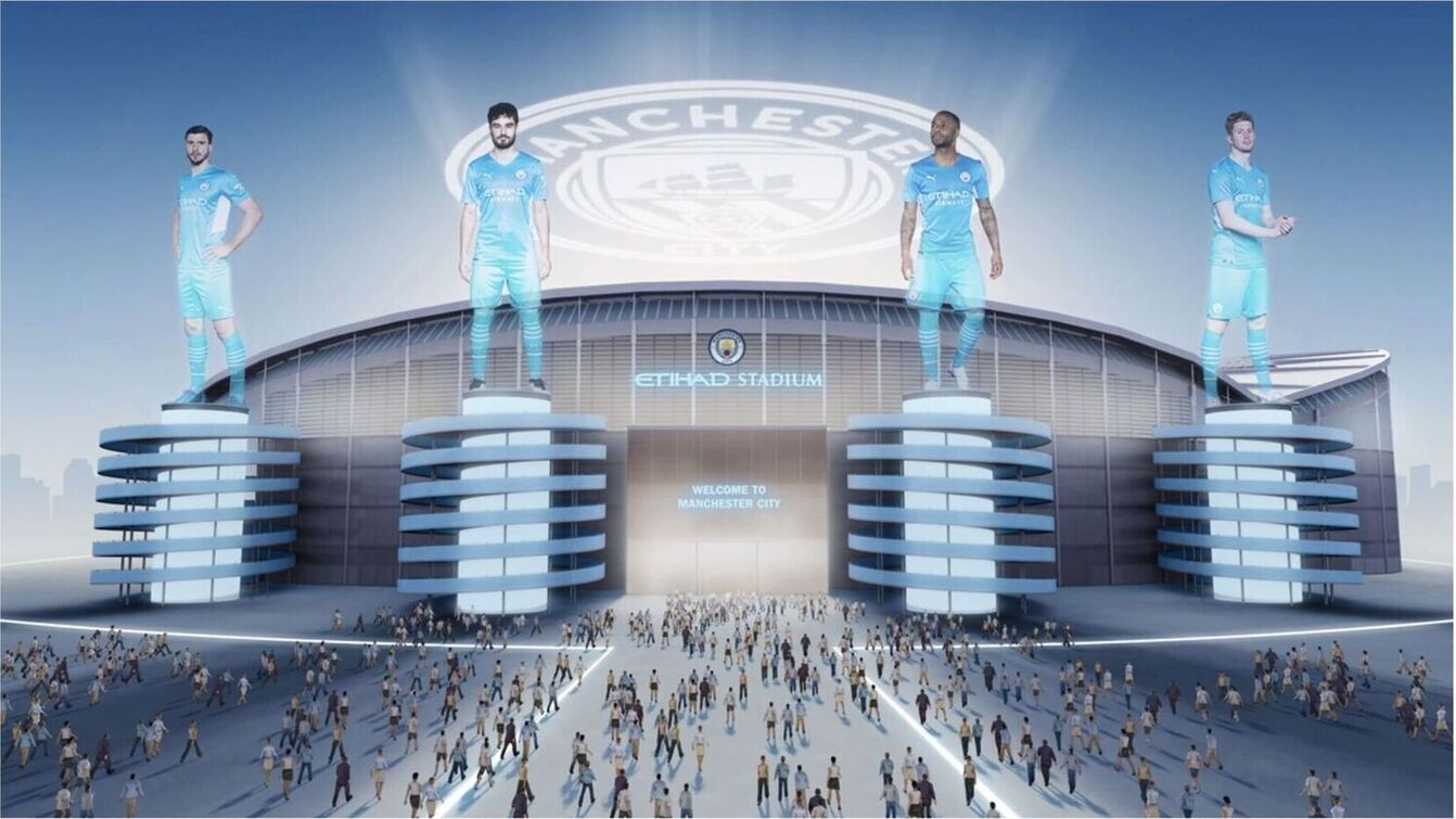 Bangun Metaverse, Manchester City Siapkan Etihad Stadium Virtual untuk Fans!