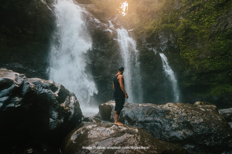 berlibur ke air terjun