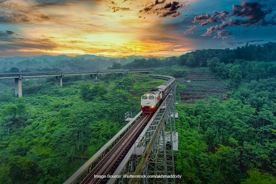 jalur kereta api