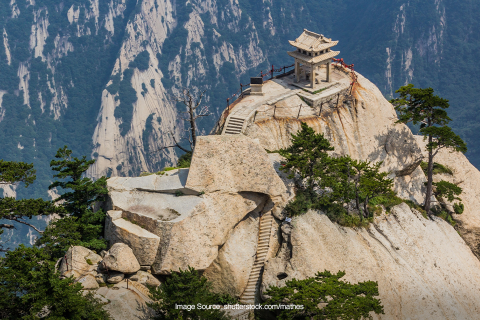 jalur pendakian paling ekstrem