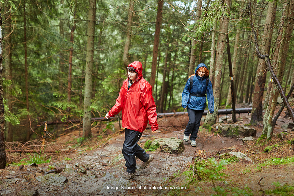 pendakian saat musim hujan