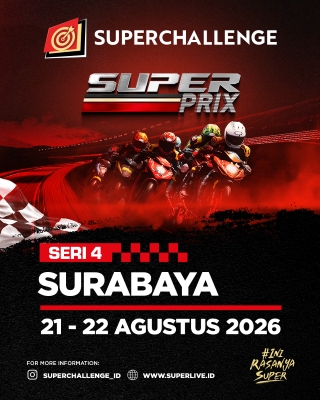 Superchallenge Super Prix 2026 Seri 4 Bakal Digelar Di Sirkuit GBT Surabaya! Lo Wajib Tahu Kenapa Sirkuit Ini Jadi Sirkuit Favoritnya Para Rider!
