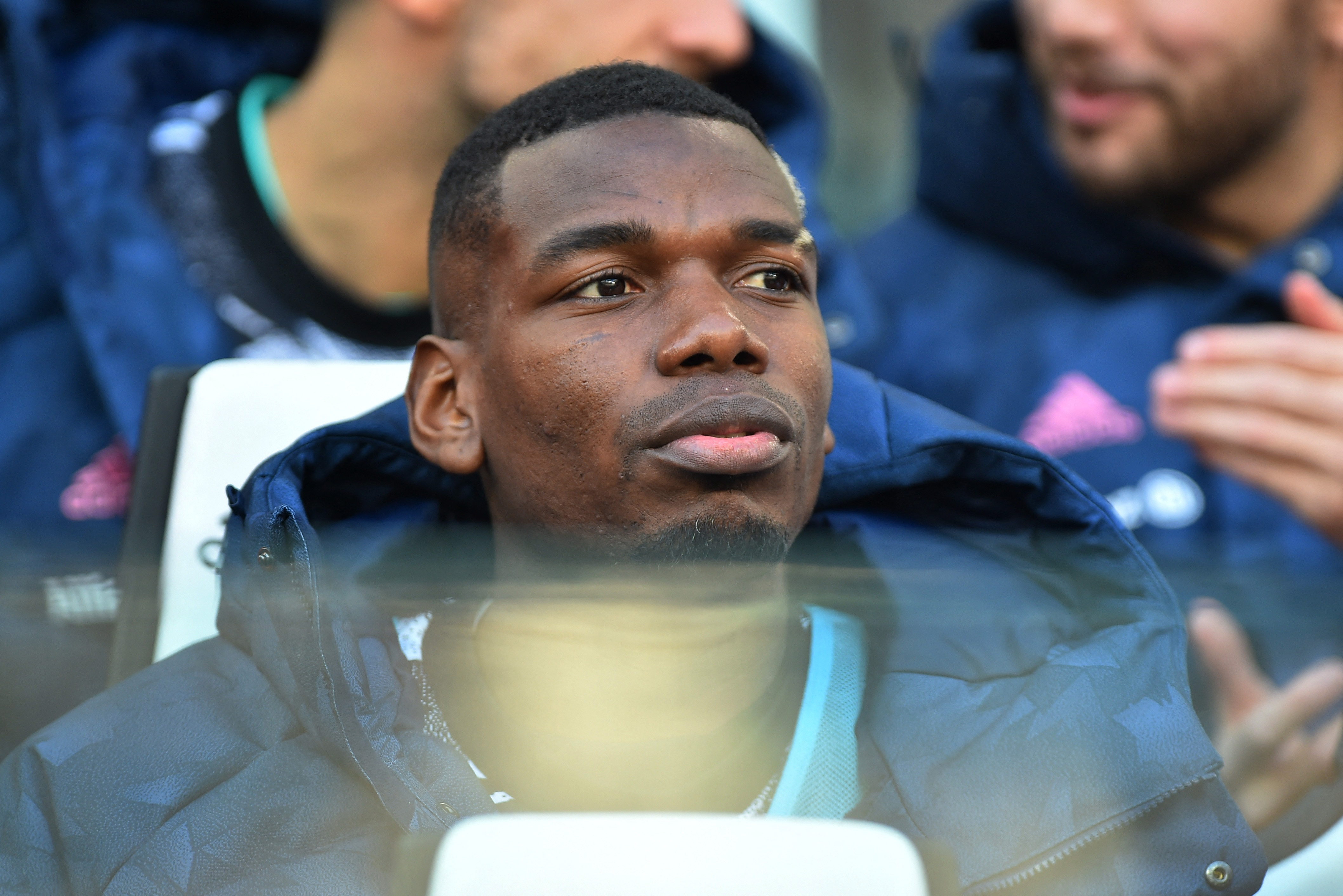 Paul Pogba hadir di bench Juventus saat melawan Monza
