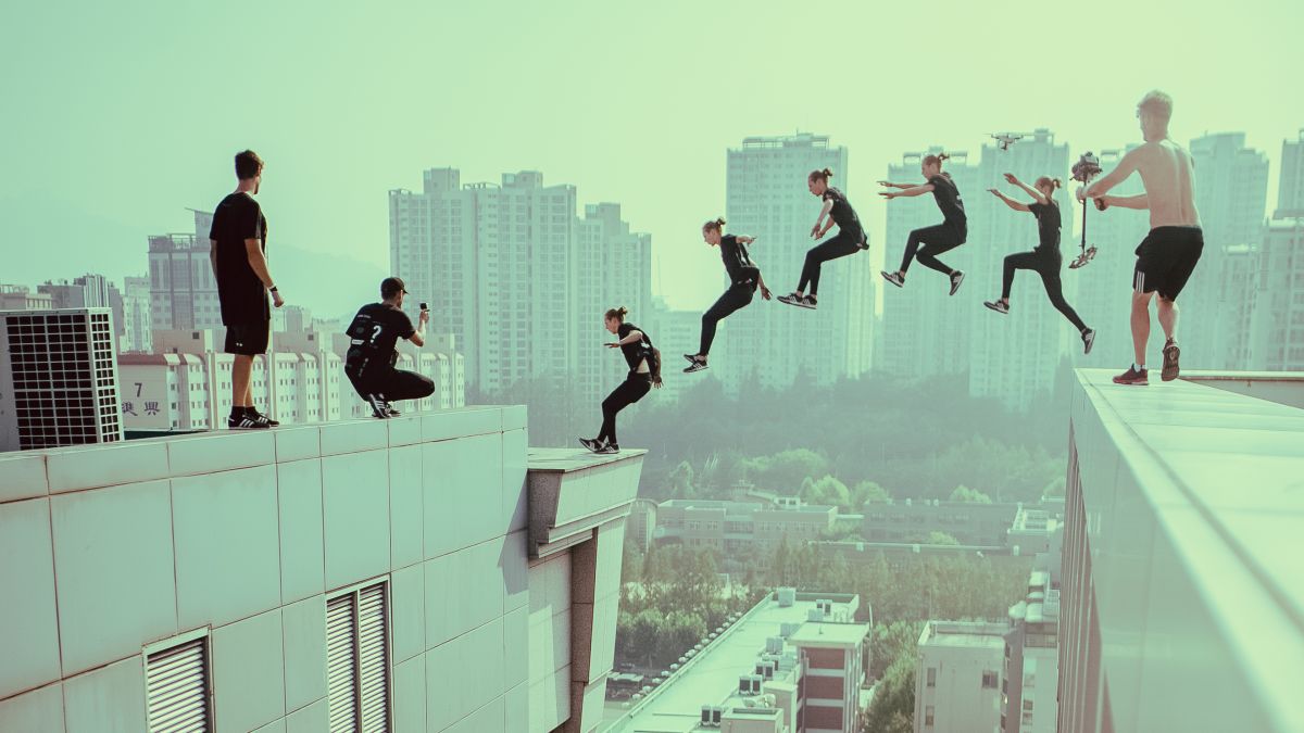 Challenge Parkour Bikin Merinding dari Tim Storror