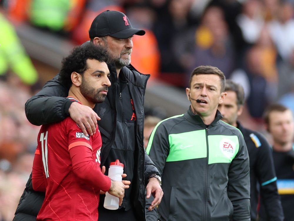 Mohamed Salah dan Jurgen Klopp
