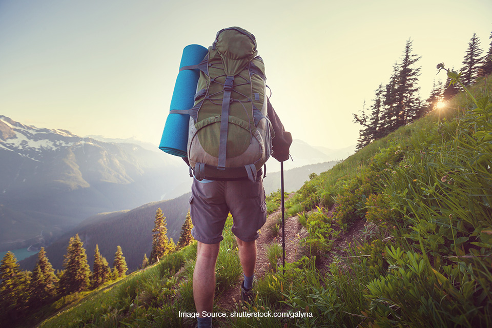 peralatan ultralight hiking