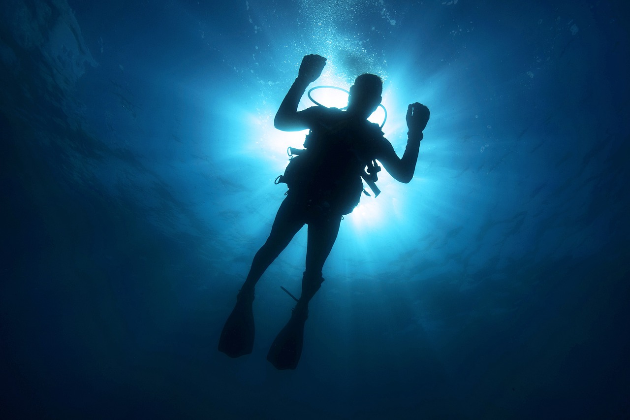 Ilustrasi diving. Image: David Mark/Pixabay