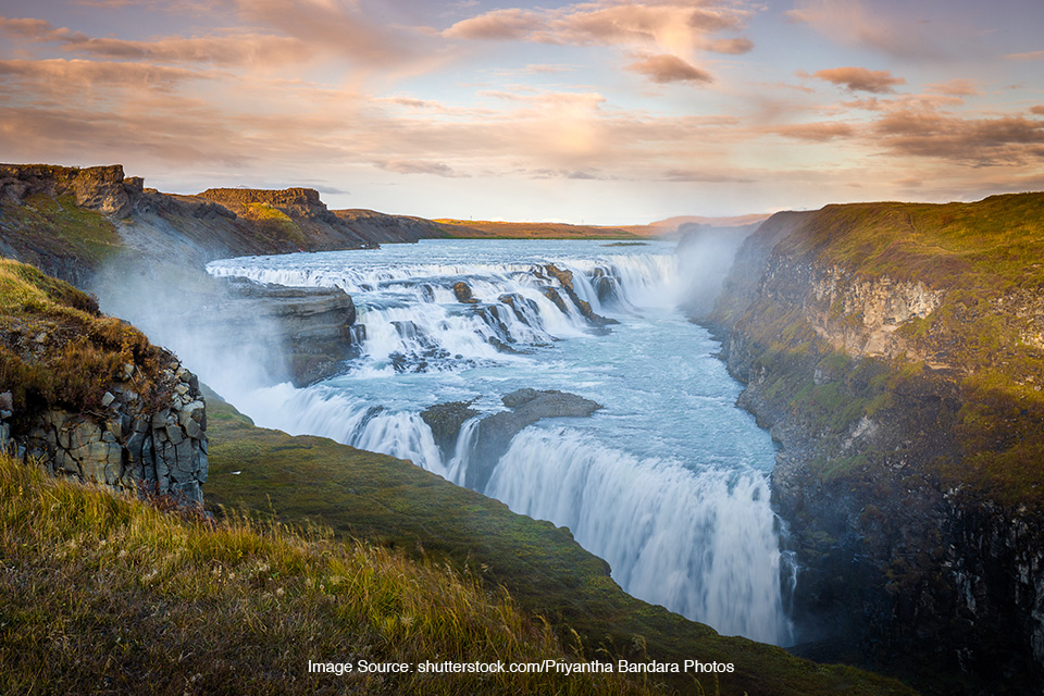 air terjun Islandia