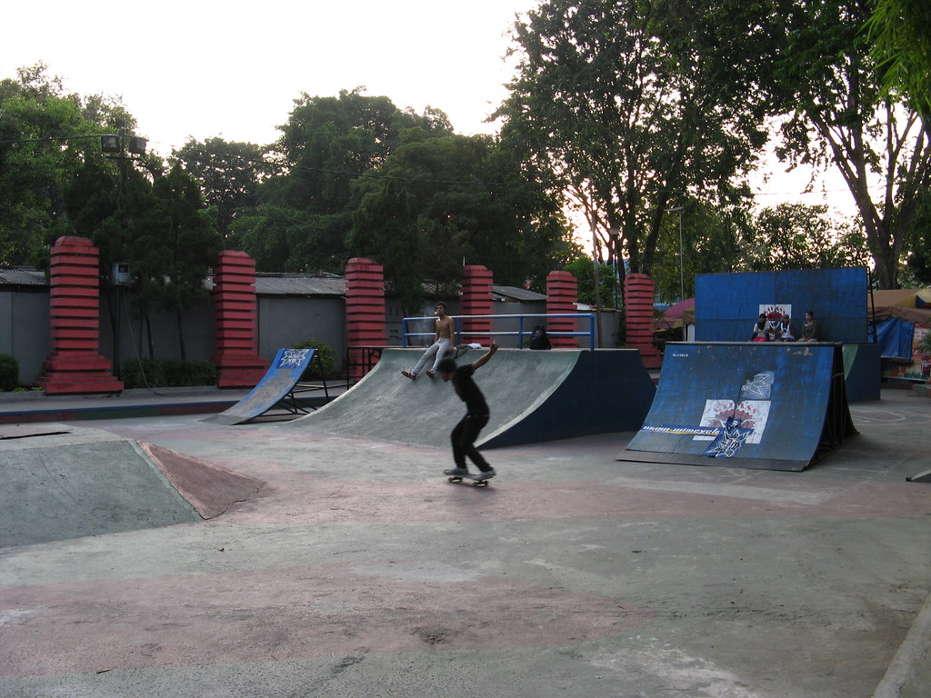 Skatepark Taman Bungkul. Image: Flickr/Ikhlasul Amal