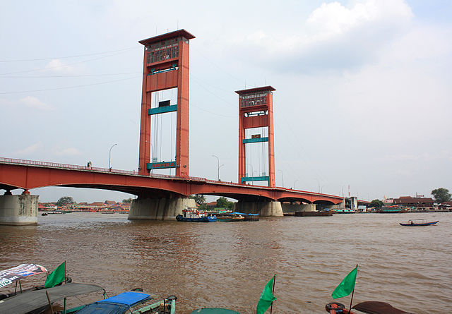 Sungai Musi. Image: Wikipedia