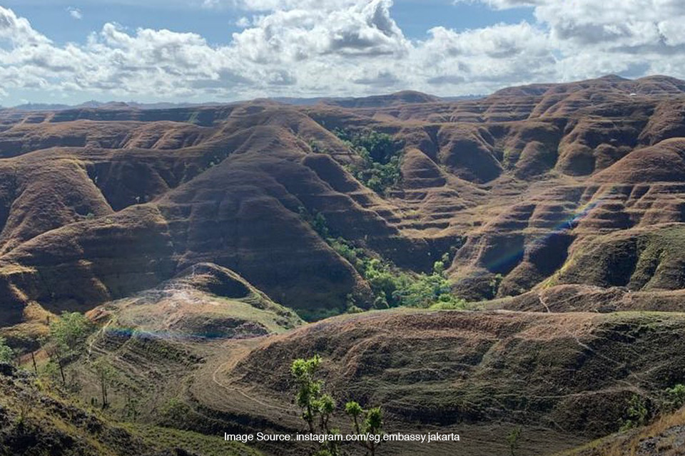 padang savana di Pulau Sumba