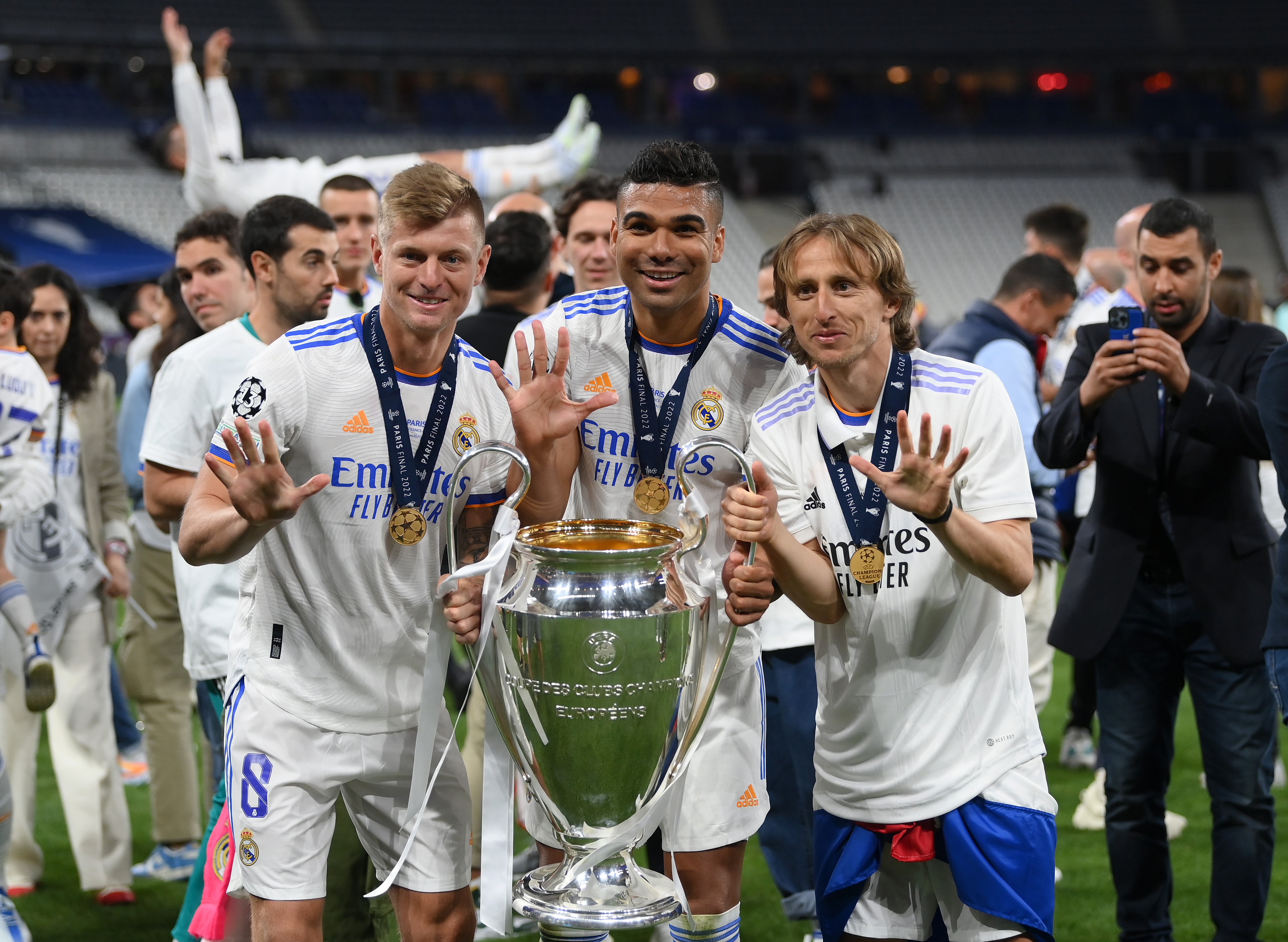 Kroos, Casemiro, & Modric
