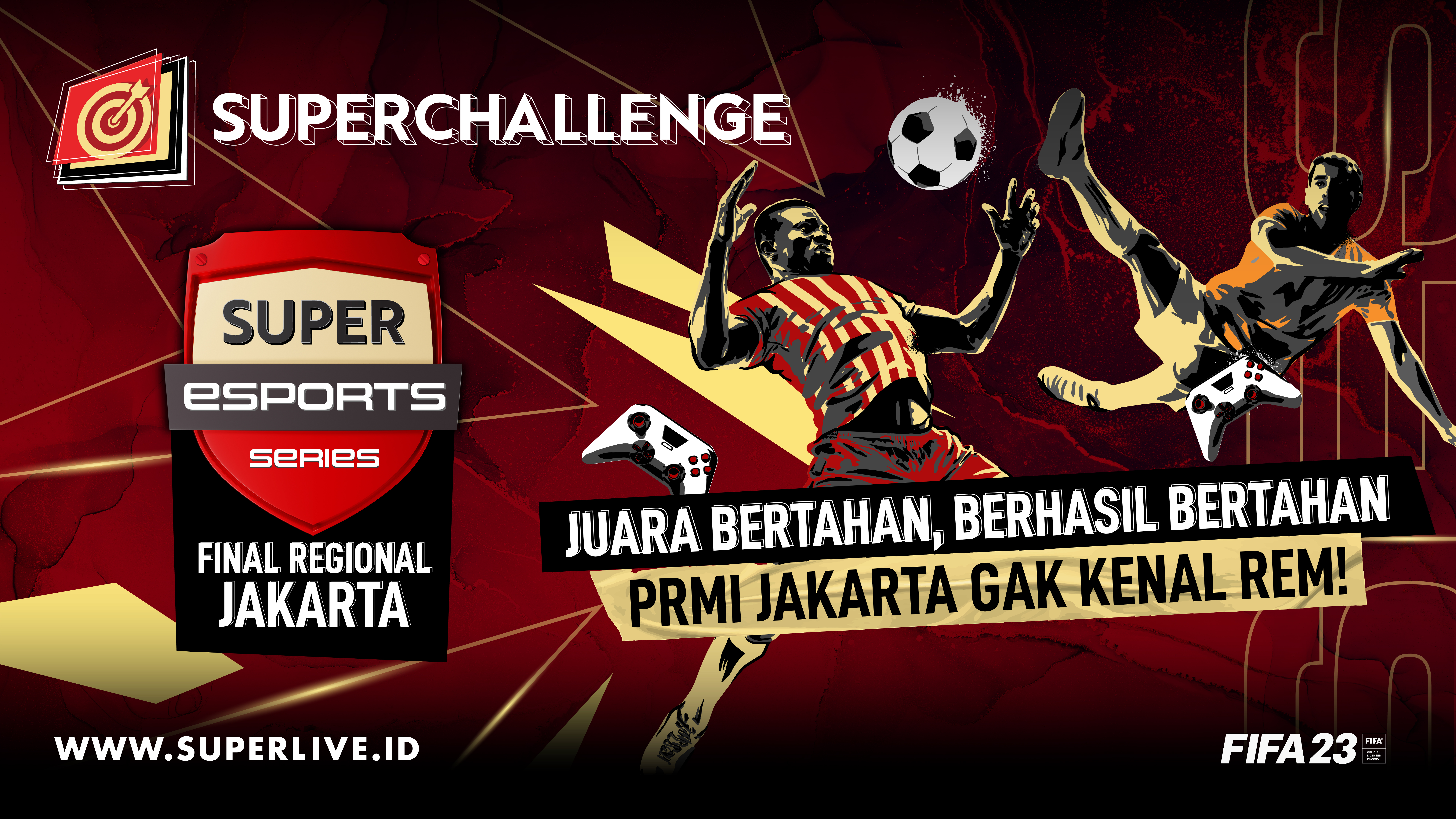Si Juara Bertahan, Berhasil Bertahan! PRMI Jakarta Juara Super Esports Series FIFA 2023 Final Regional Jakarta