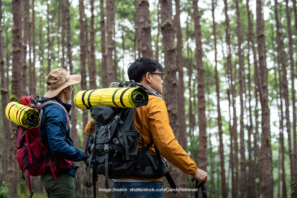 momen mendaki gunung