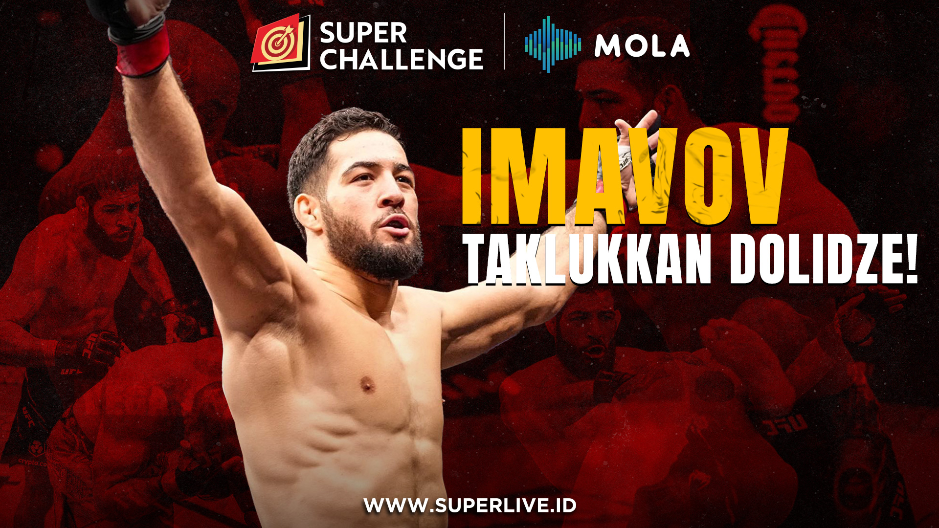 Hasil UFC Fight Night Dolidze vs Imavov: Bekuk Roman Dolidze Dengan Banyak Strike, Imavov Nassourdine Menang Telak Lewat Keputusan Juri!