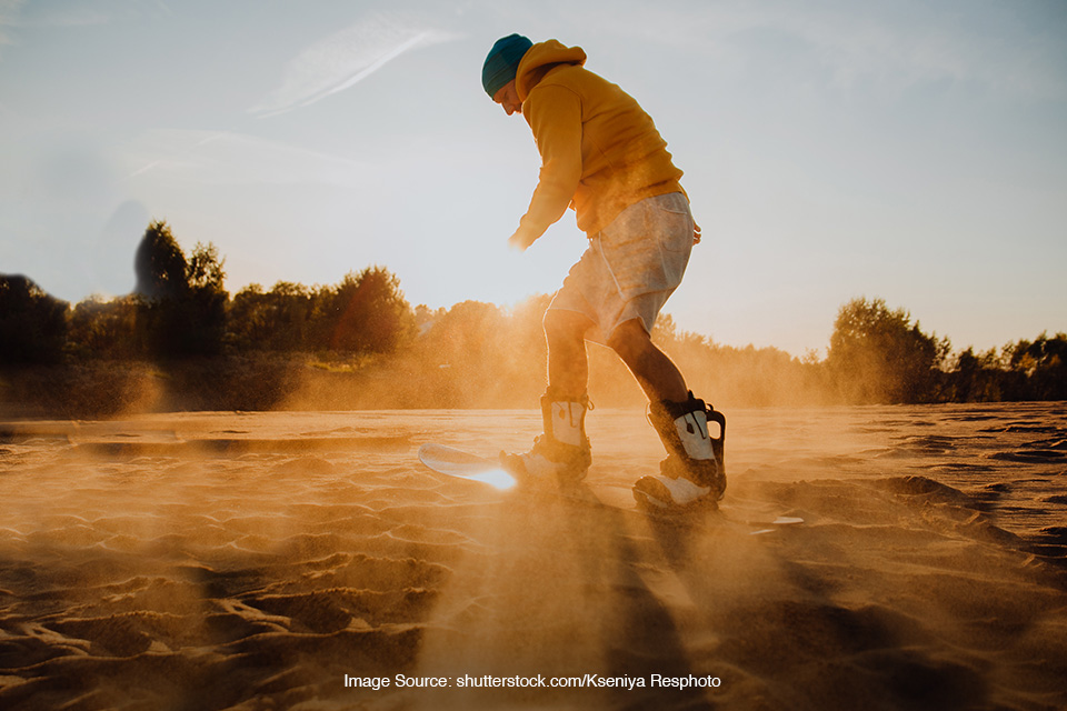 Sandboarding