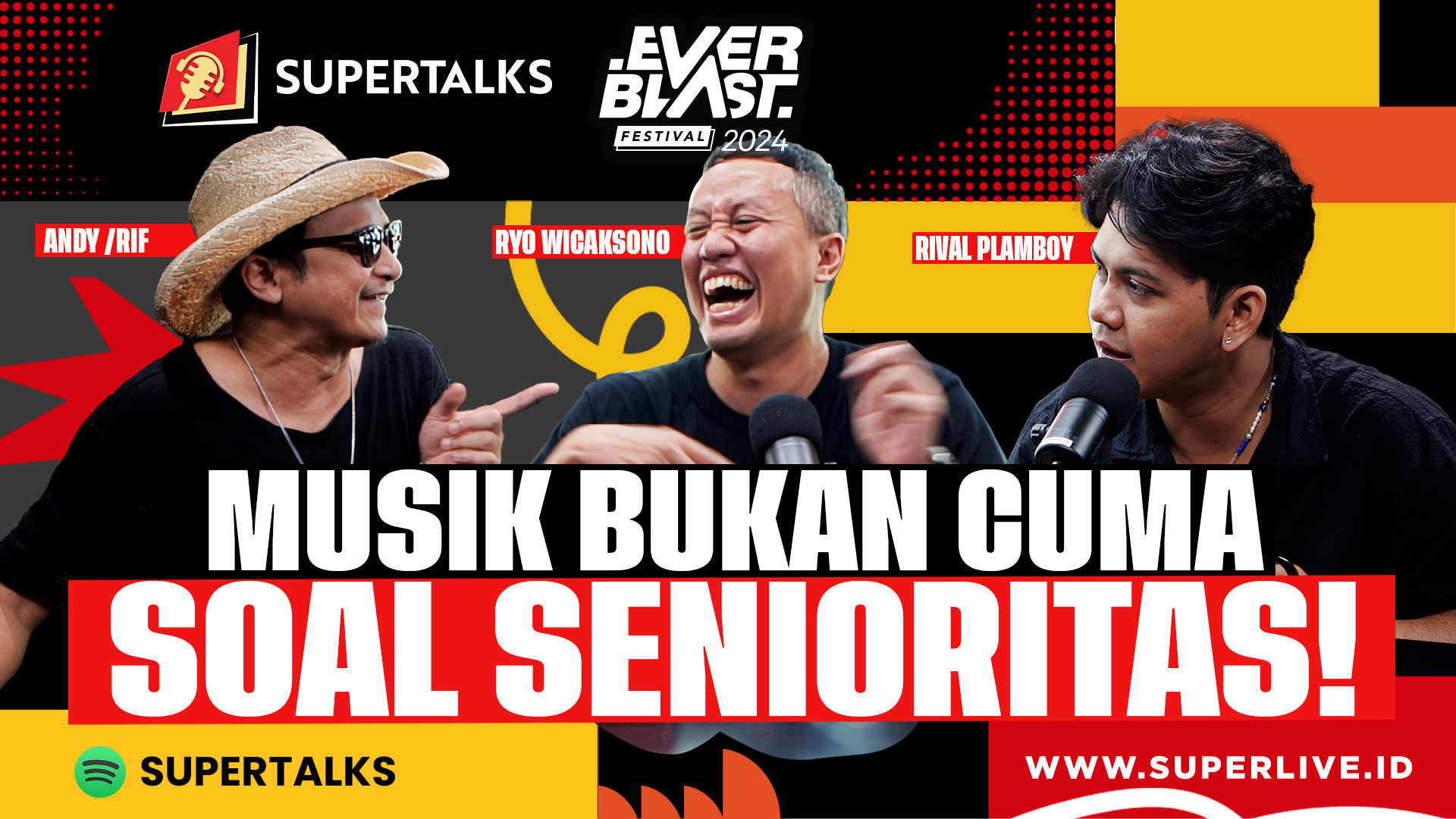 SUPERTALKS - MUSIK BUKAN CUMA SOAL SENIORITAS!