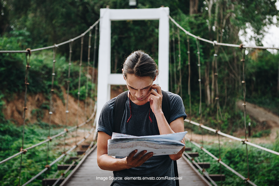 tersesat saat traveling