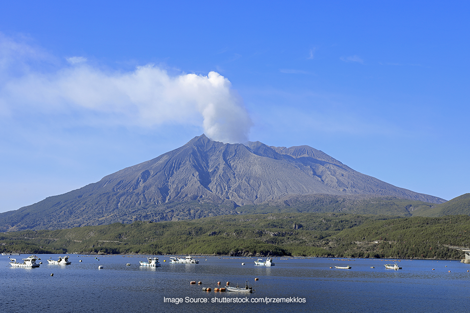 Fakta Gunung Sakurajima Salah Satu Yang Paling Aktif Di Jepang