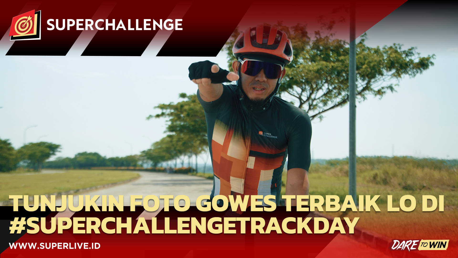 Mau Gowes Bareng Andri Prawata? Ikutin Tantangan dari Superchallenge Satu Ini, Bro!