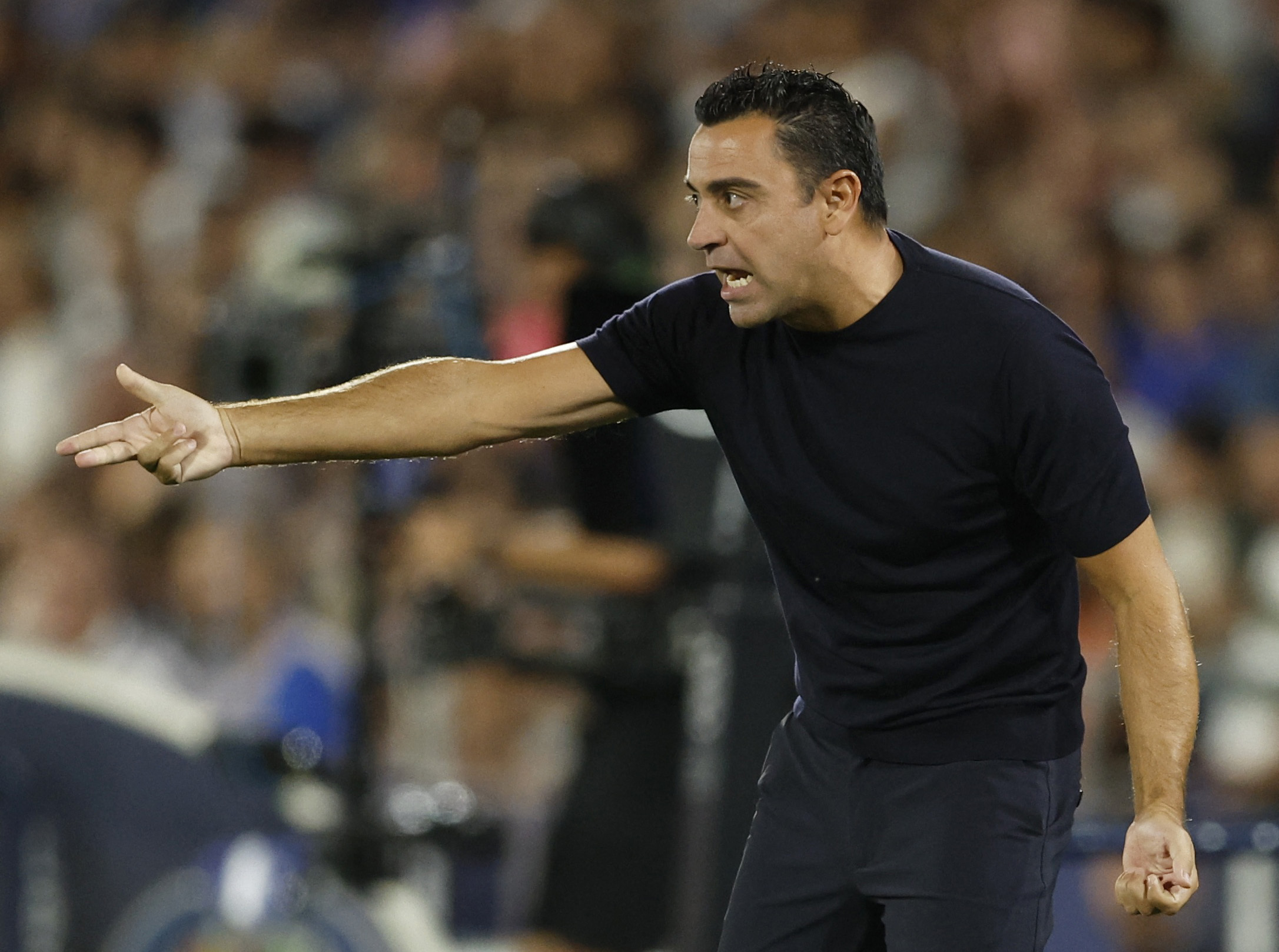 FC Barcelona coach Xavi REUTERS/Juan Medina