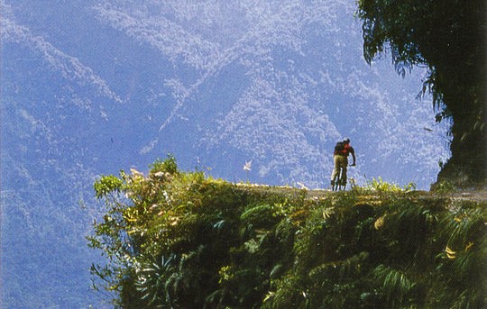 North Yungas Road. Image: Wikipedia