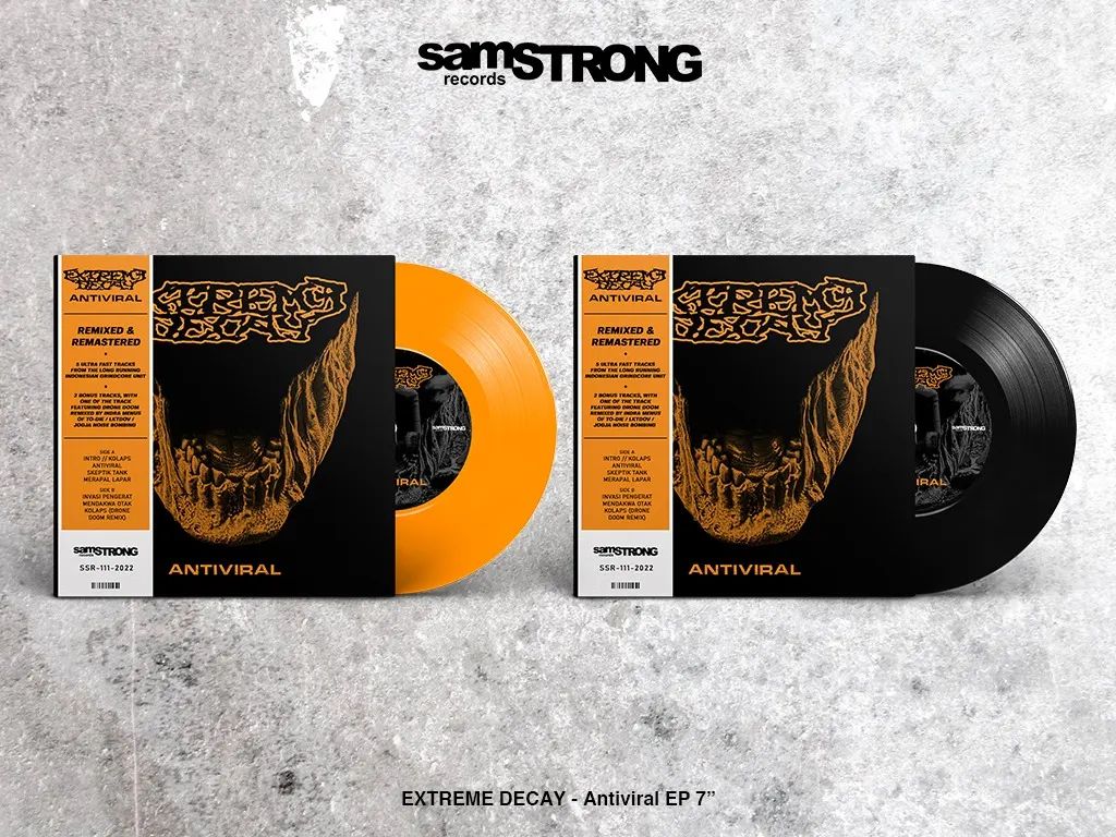 Extreme Decay Rilis Ulang EP Antiviral Dalam Format Piringan Hitam