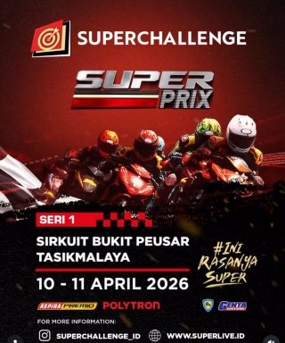 Hasil Balap SuperChallenge Superprix Seri 1 Tasikmalaya 2026: Akbar Abud & Chessy Meilandri Menggila di Bukit Peusar!