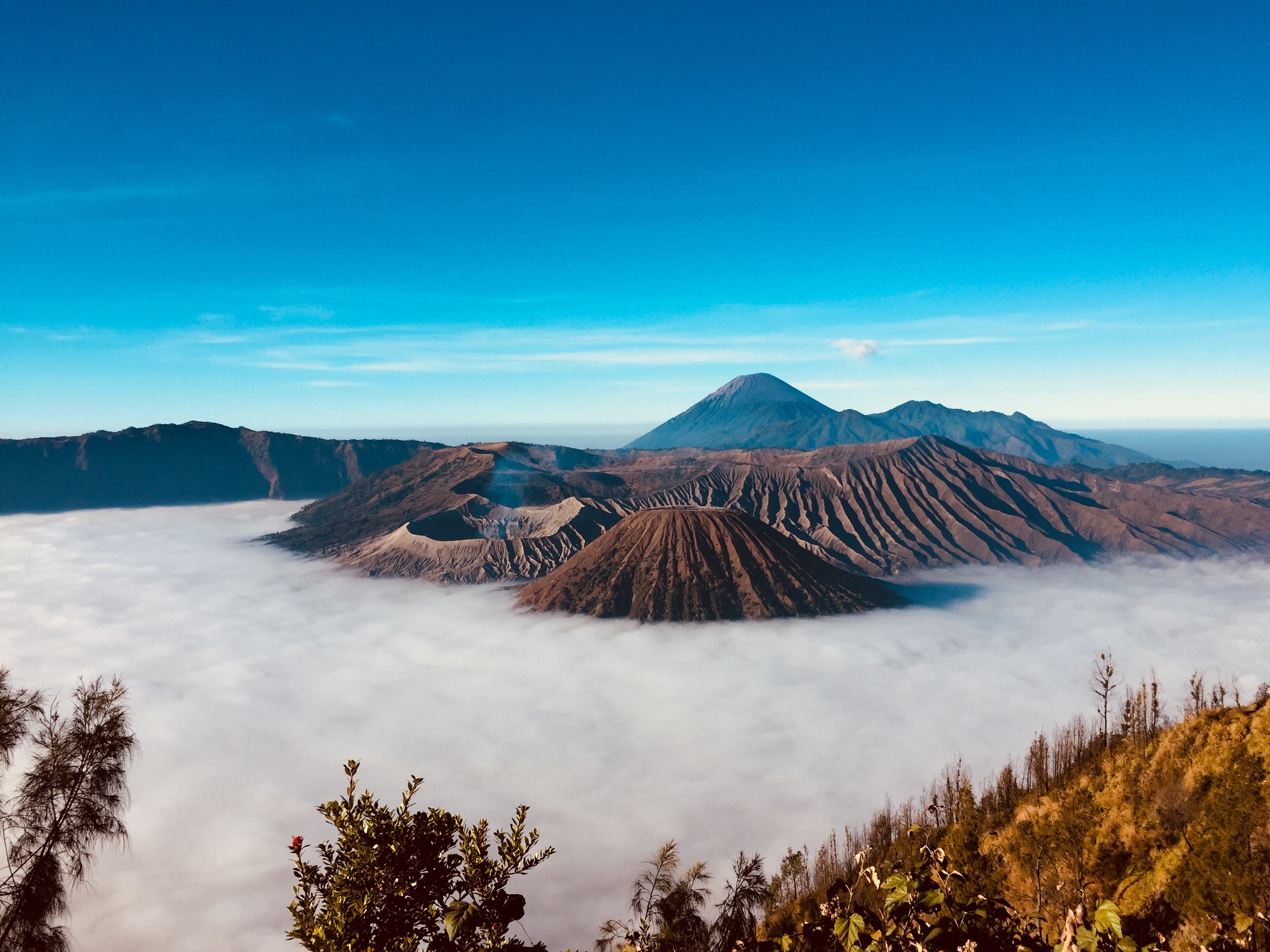 salju di bromo