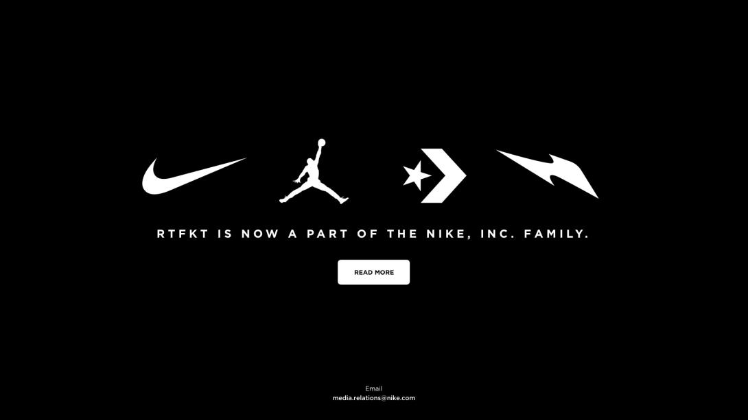 NIKE AKUISISI RTFKT, SIAP TERJUN KE METAVERSE DENGAN SEPATU NFT!