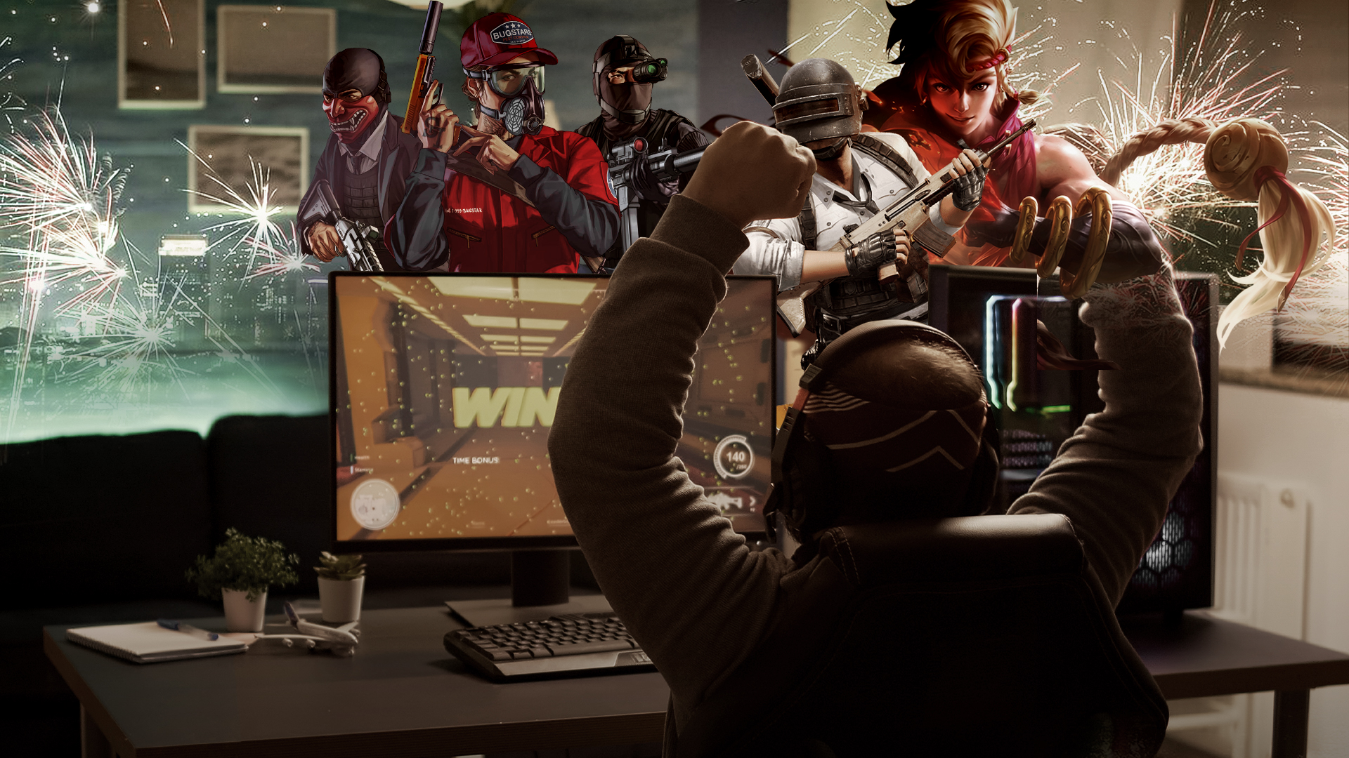 Keluar Buat Rayain Tahun Baru? Biasa Banget, Cobain Rayain Dalam Game, Bro!