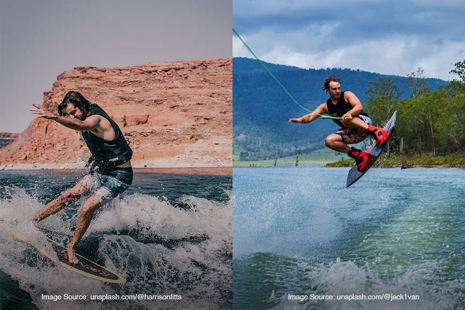 Wakeboarding vs Wakeskating