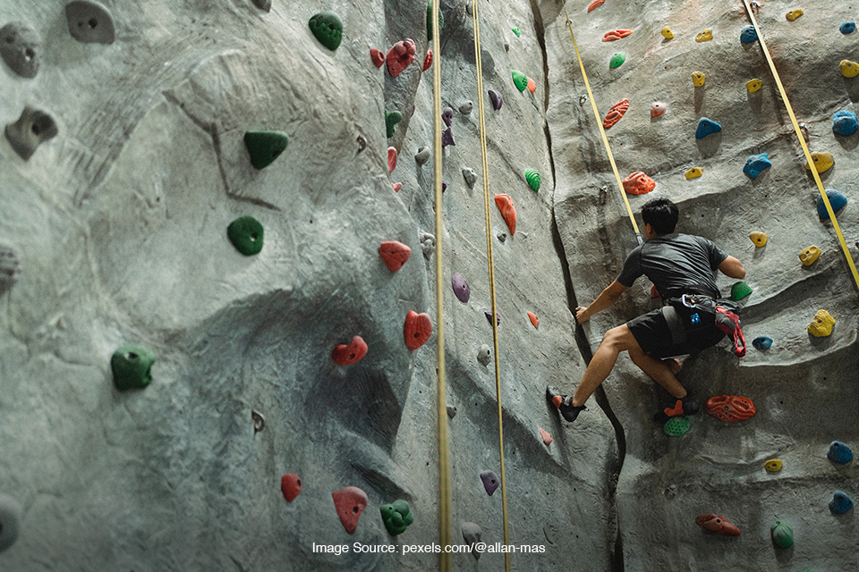 wall climbing