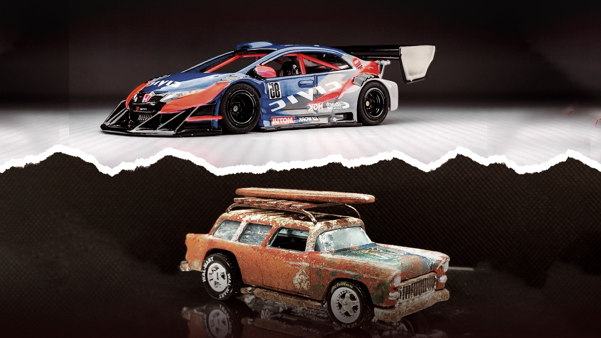 Rusty vs Rally, Perbandingan Gaya Modif Diecast Yang Beda Jauh!
