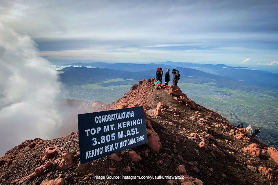 Gunung Kerinci via Kersik Tuo