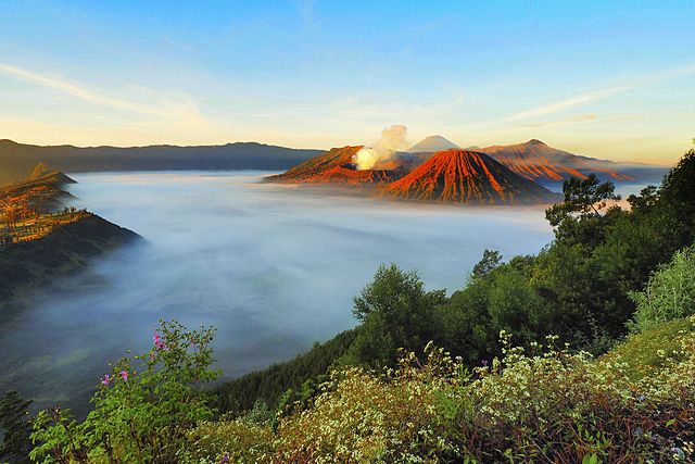 Ilustrasi Gunung Bromo. Image: Wikipedia