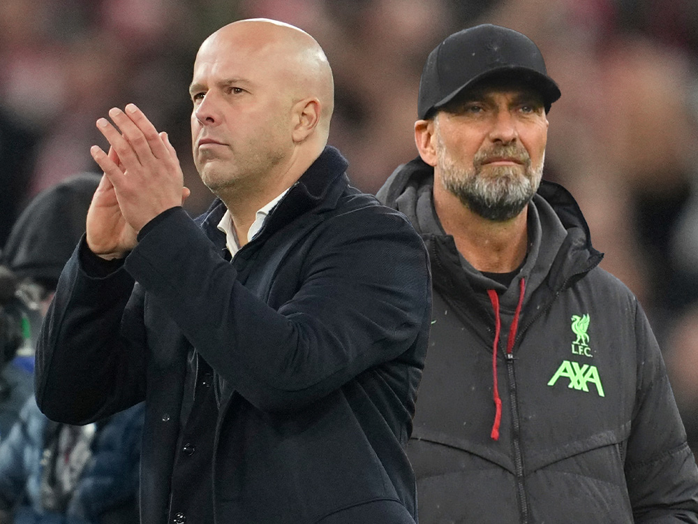 Arne Slot dan Jurgen Klopp