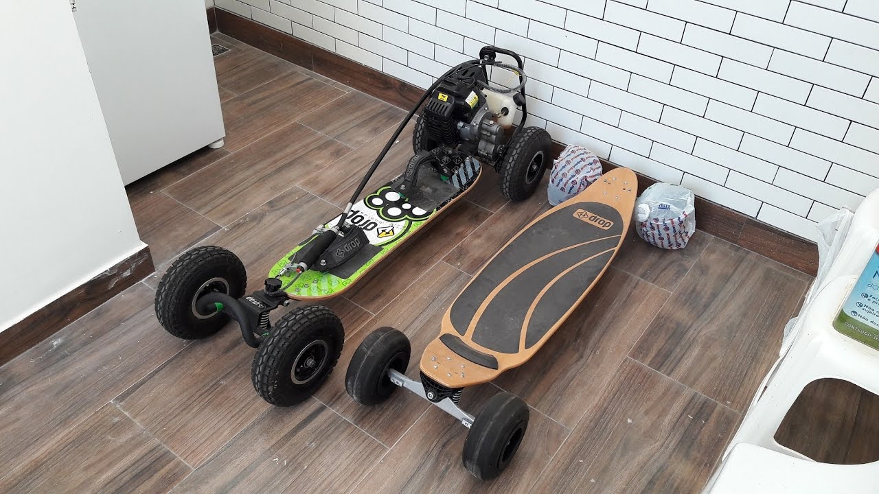 Lincah Meluncur dengan Carve Motor, Skateboard Modif yang Super Abis