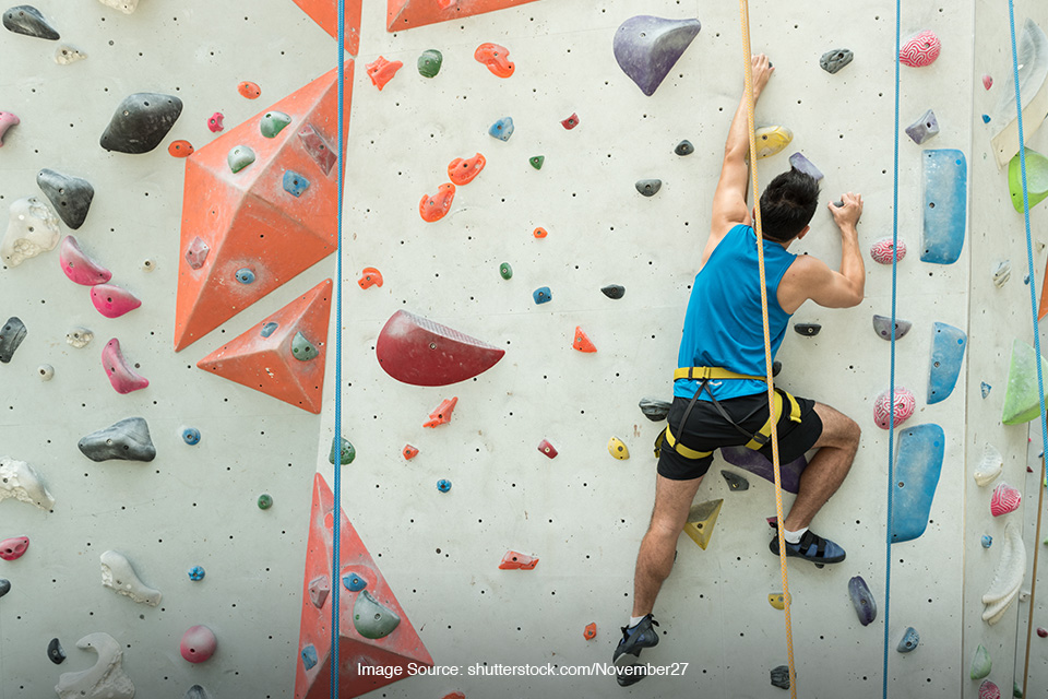 wall climbing