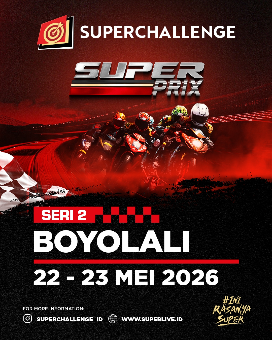 SUPERCHALLENGE SUPERPRIX SERI 2 BOYOLALI 2026
